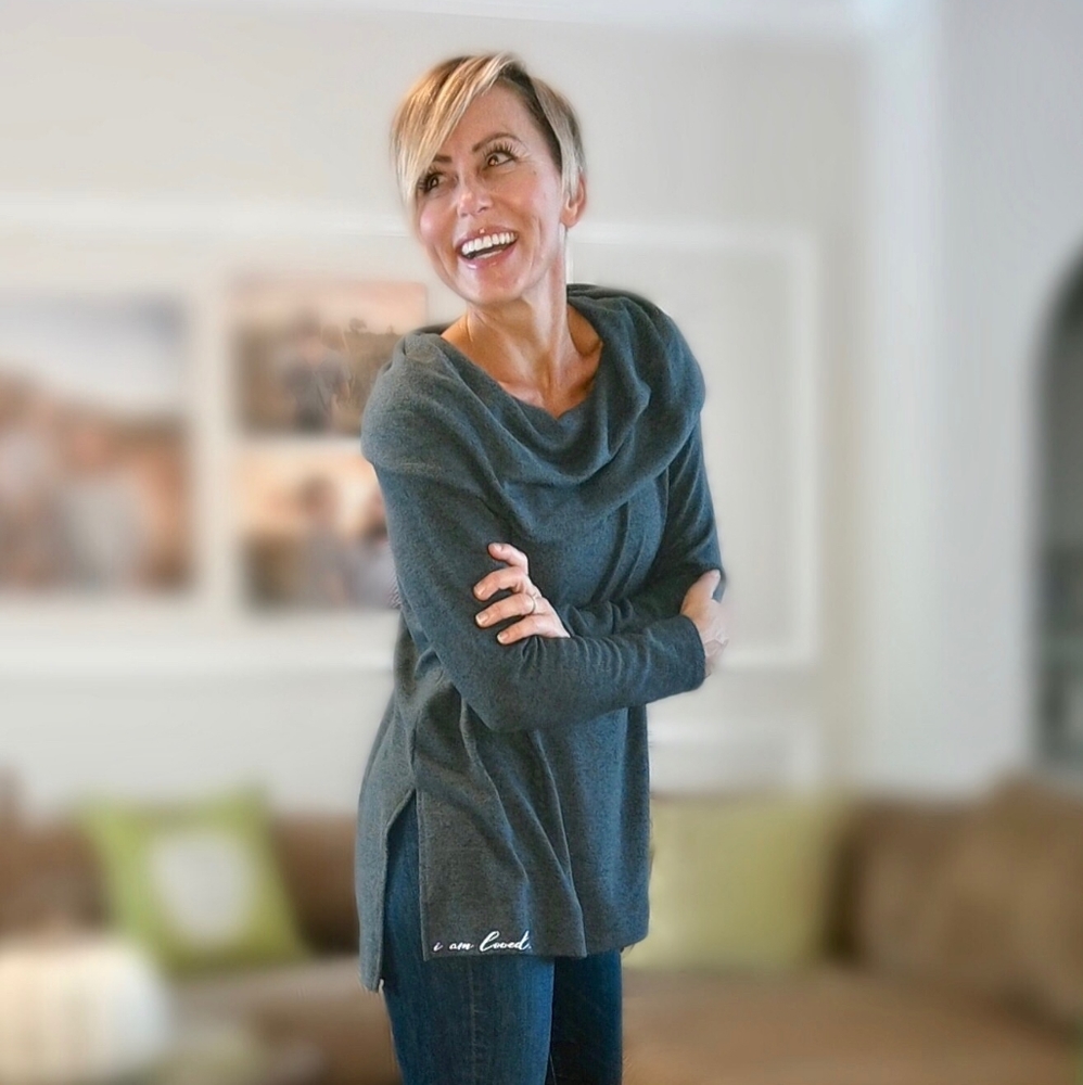Eloisa cowl neck sweater